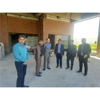 رییس دانشگاه از روند ساخت فاز جدید بیمارستان شهدای سرپل‌ذهاب بازدید کرد