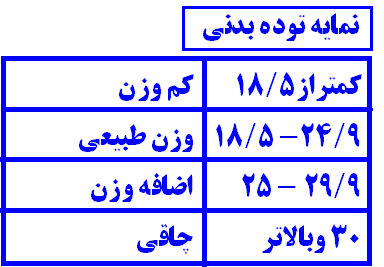 نمایه توده بدنی
