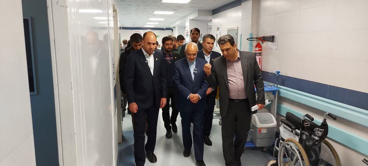 بازدید دکتر مصری