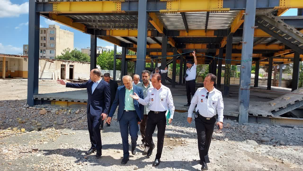 بازدید دکتر میعادفر رئیس سازمان اورژانس کشور