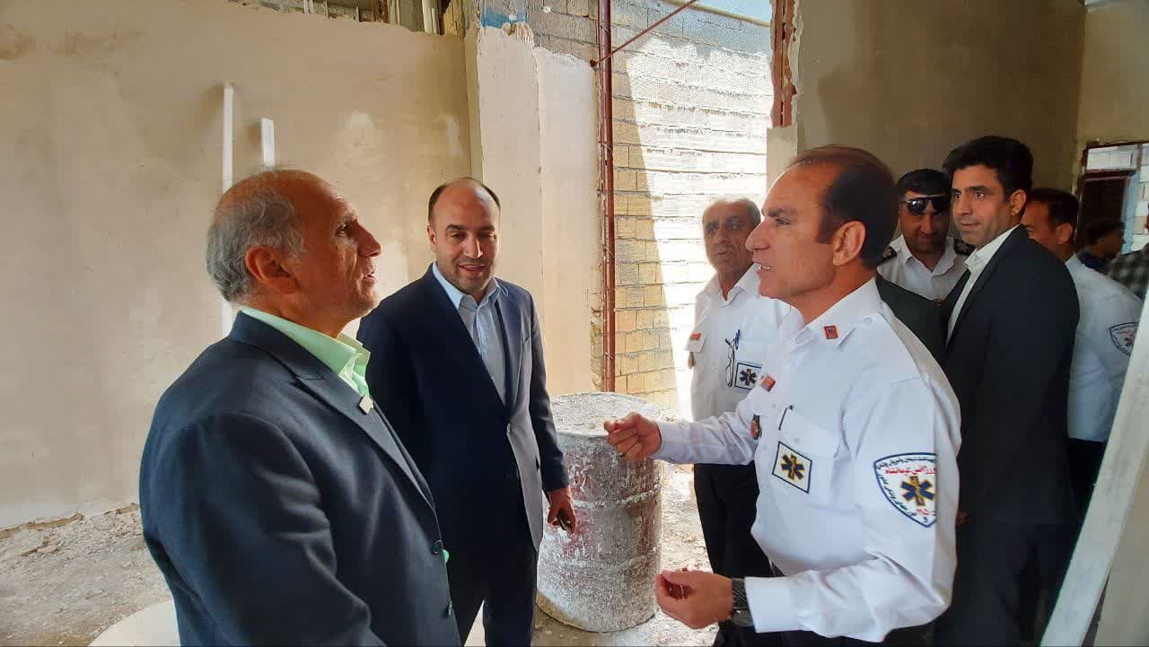 بازدید رئیس اورژانس کشور 1