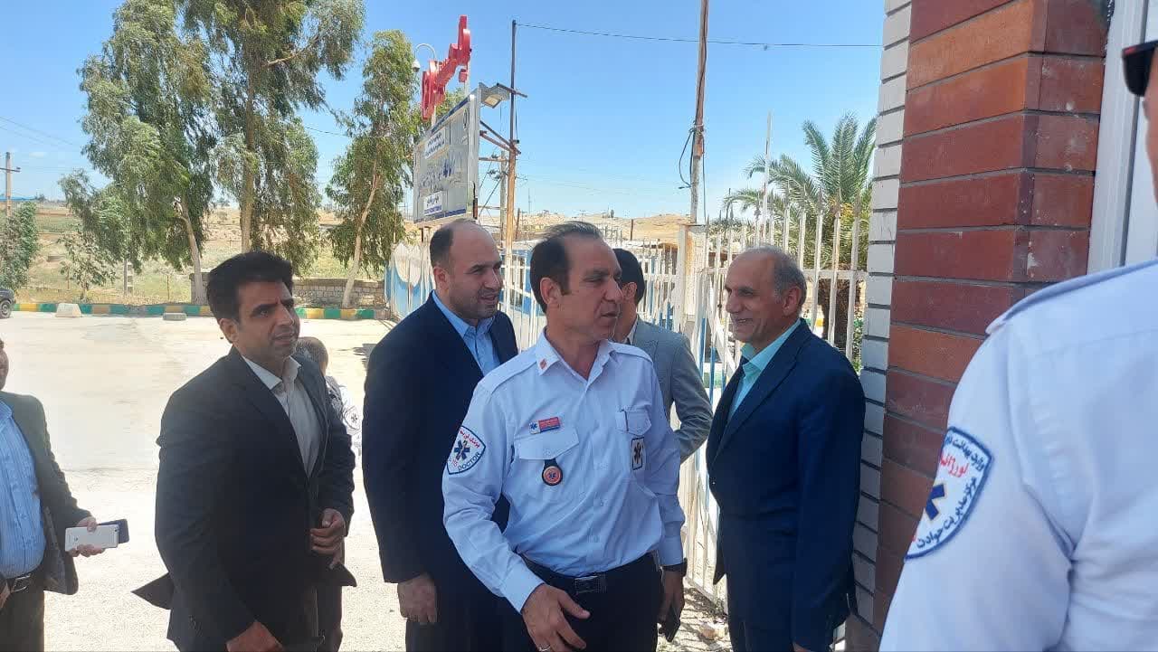 بازدید رئیس اورژانس کشور 4