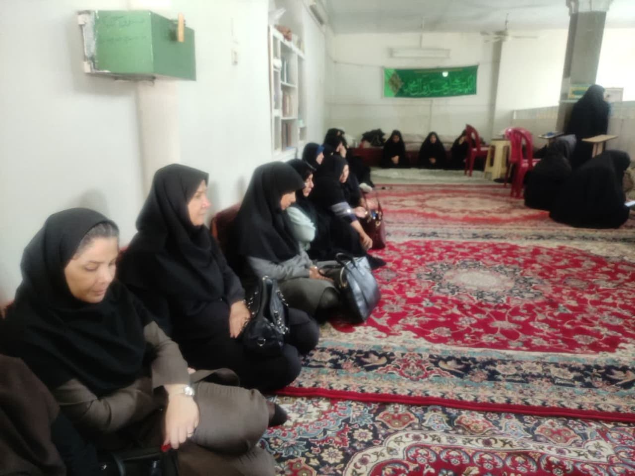 مراسم عزاداری رئیس جمهور محبوب و هیئت همراهشان در دانشگاه علوم پزشکی کرمانشاه 2