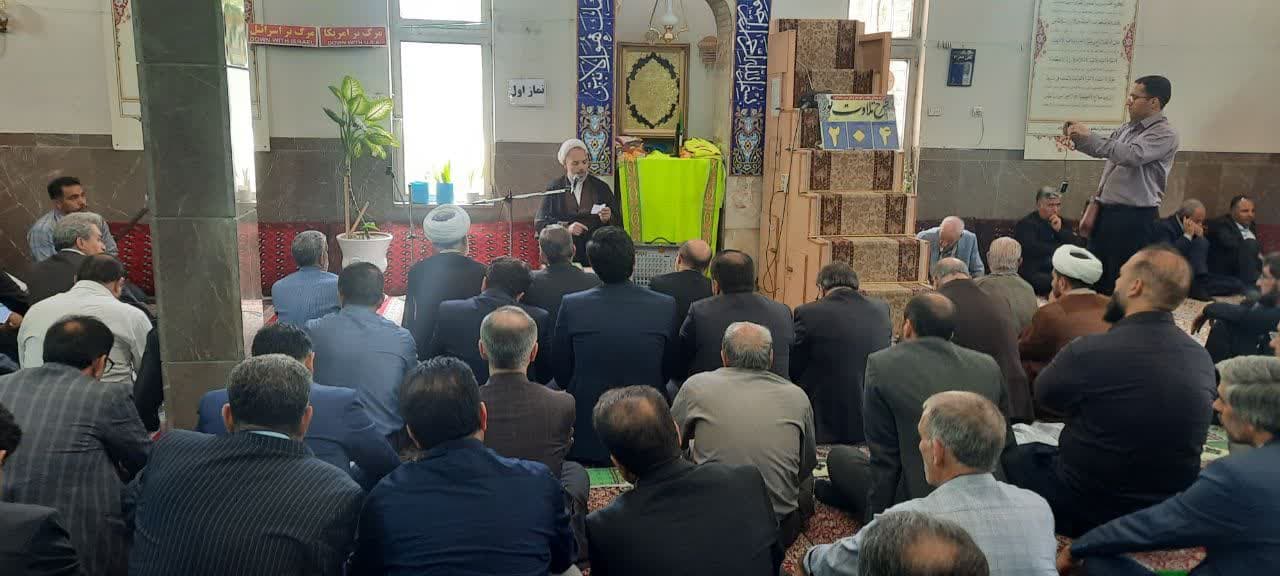 مراسم عزاداری رئیس جمهور محبوب و هیئت همراهشان در دانشگاه علوم پزشکی کرمانشاه 6