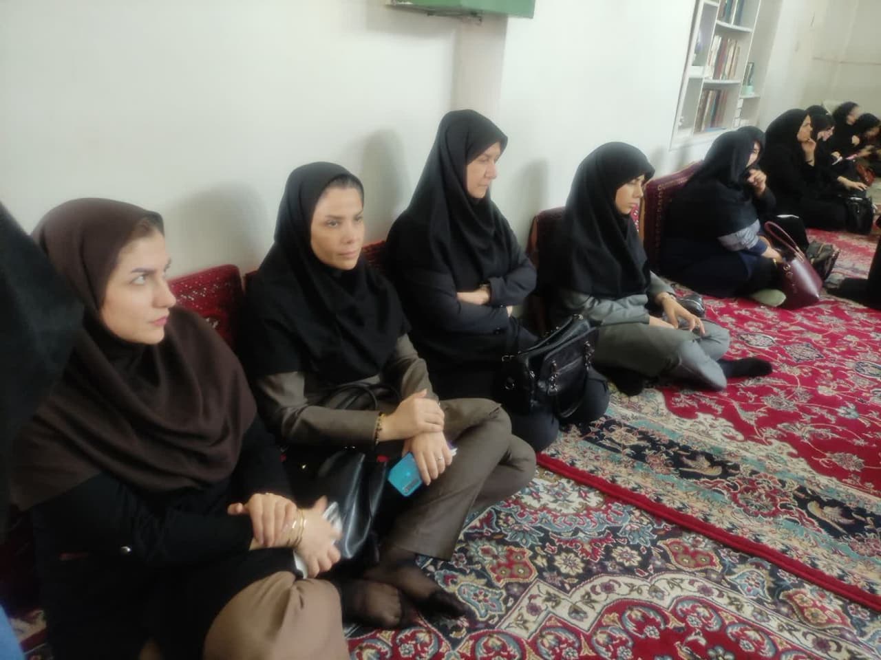 مراسم عزاداری رئیس جمهور محبوب و هیئت همراهشان در دانشگاه علوم پزشکی کرمانشاه 7