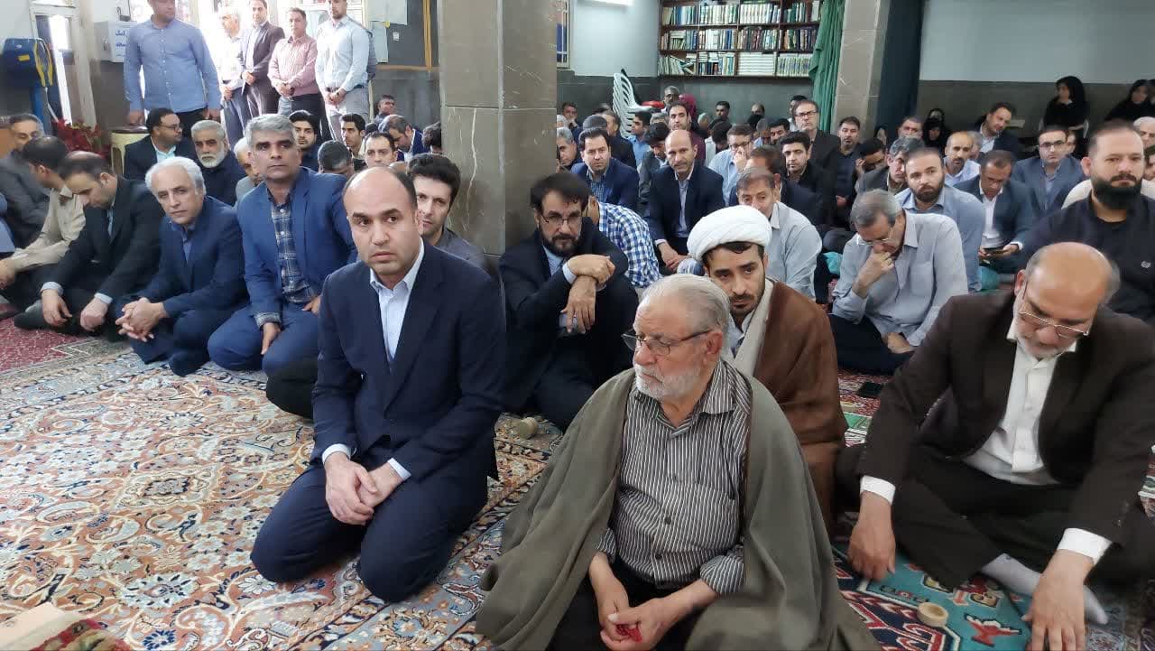 مراسم عزاداری رئیس جمهور محبوب و هیئت همراهشان در دانشگاه علوم پزشکی کرمانشاه 15