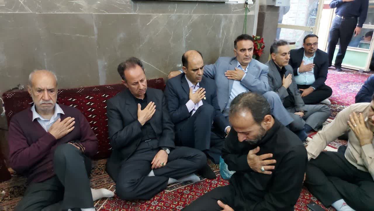 مراسم عزاداری رئیس جمهور محبوب و هیئت همراهشان در دانشگاه علوم پزشکی کرمانشاه 24