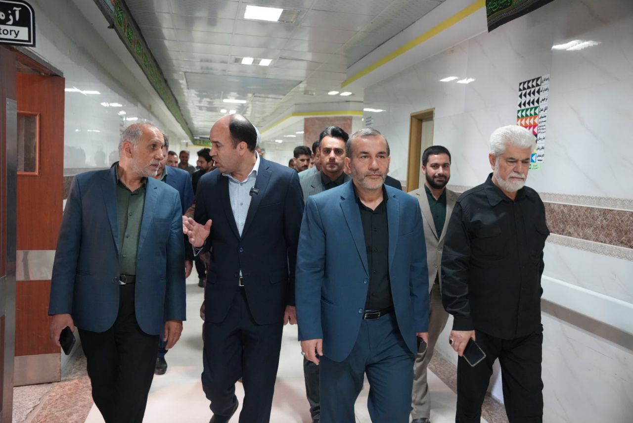 بازدید و افتتاح پروژه های درمانی استان کرمانشاه 9