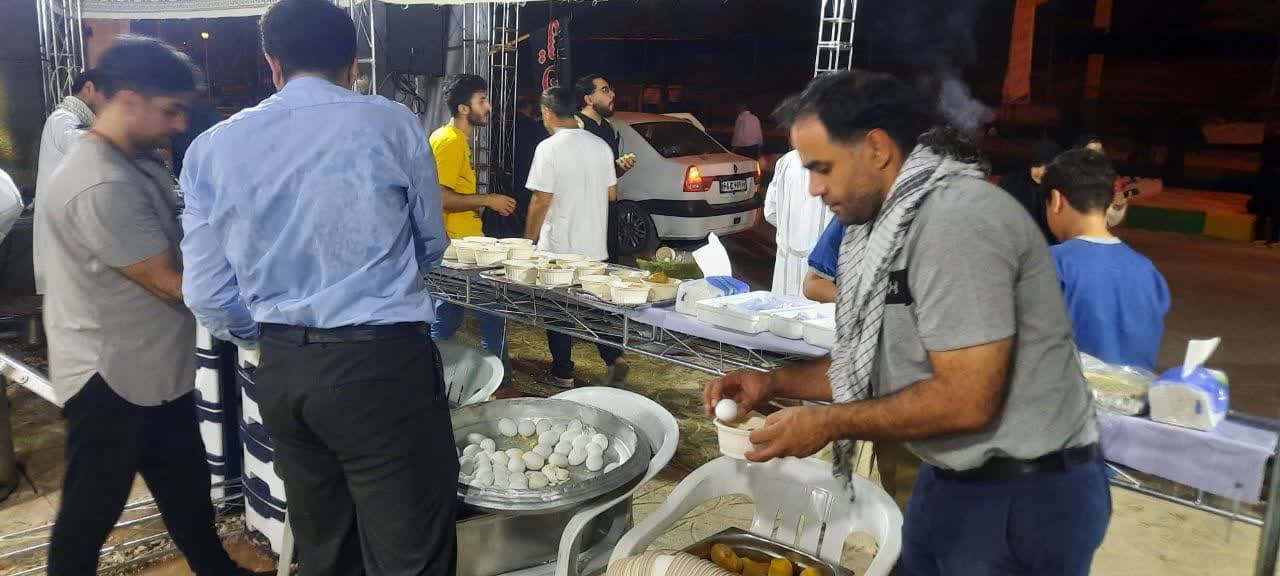 برپایی موکب شهدای سلامت دانشگاه علوم پزشکی کرمانشاه 1