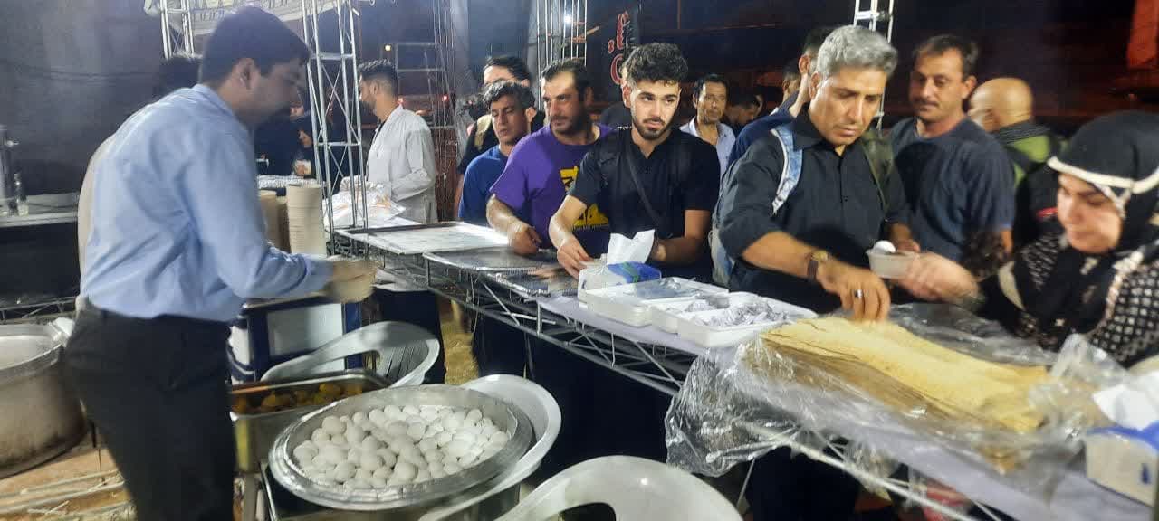 برپایی موکب شهدای سلامت دانشگاه علوم پزشکی کرمانشاه 2