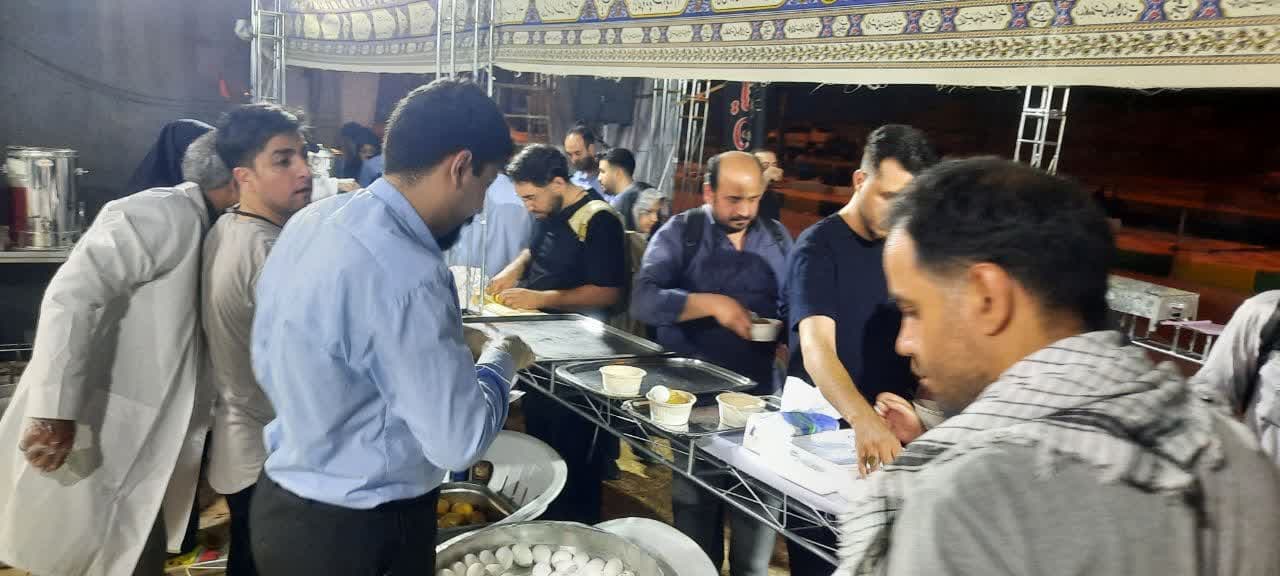 برپایی موکب شهدای سلامت دانشگاه علوم پزشکی کرمانشاه 5