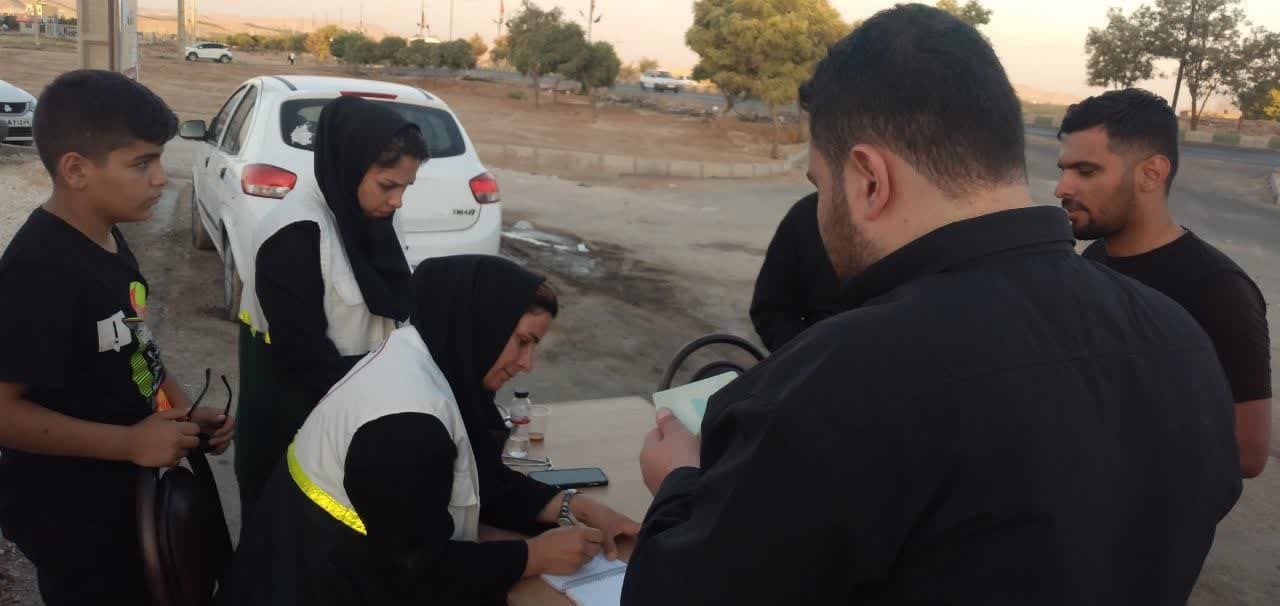 خدمت در مسیر اربعین 5