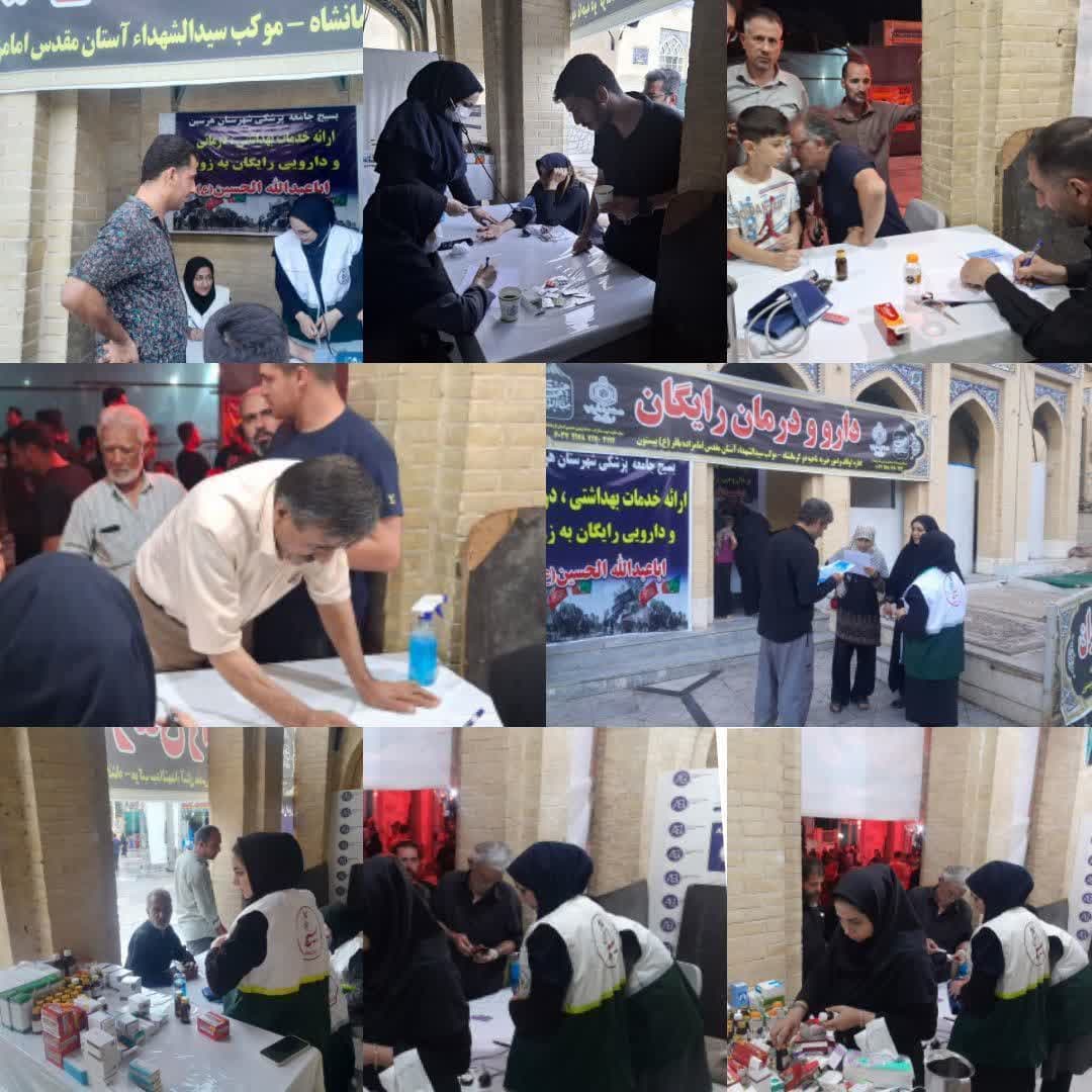 خدمت در مسیر اربعین 8