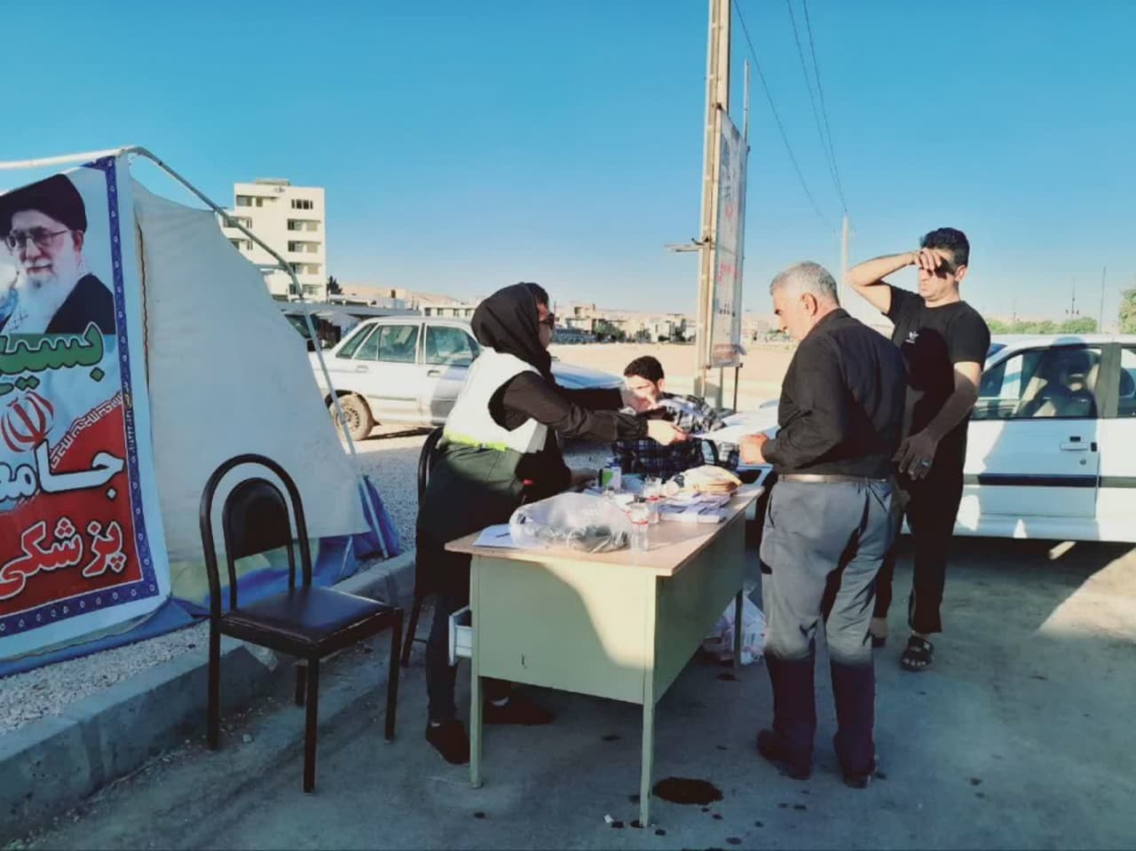 خدمت در مسیر اربعین 11