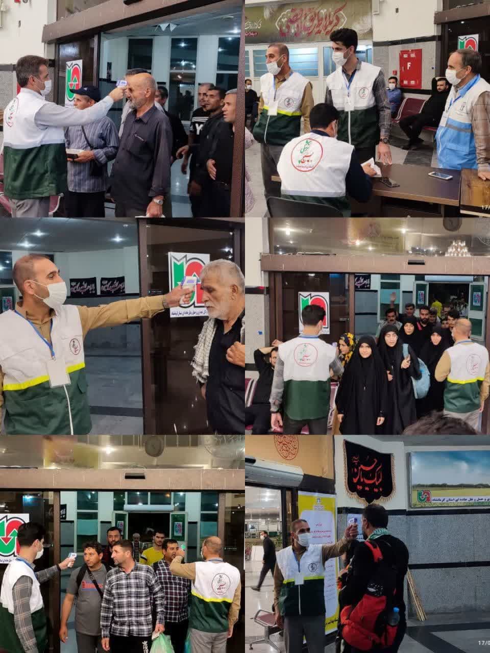 خدمت در مسیر اربعین 13