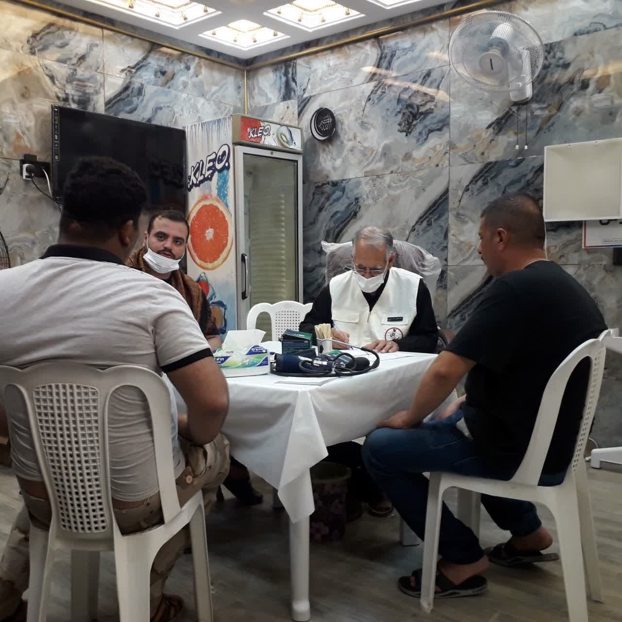 خدمت در مسیر اربعین 14