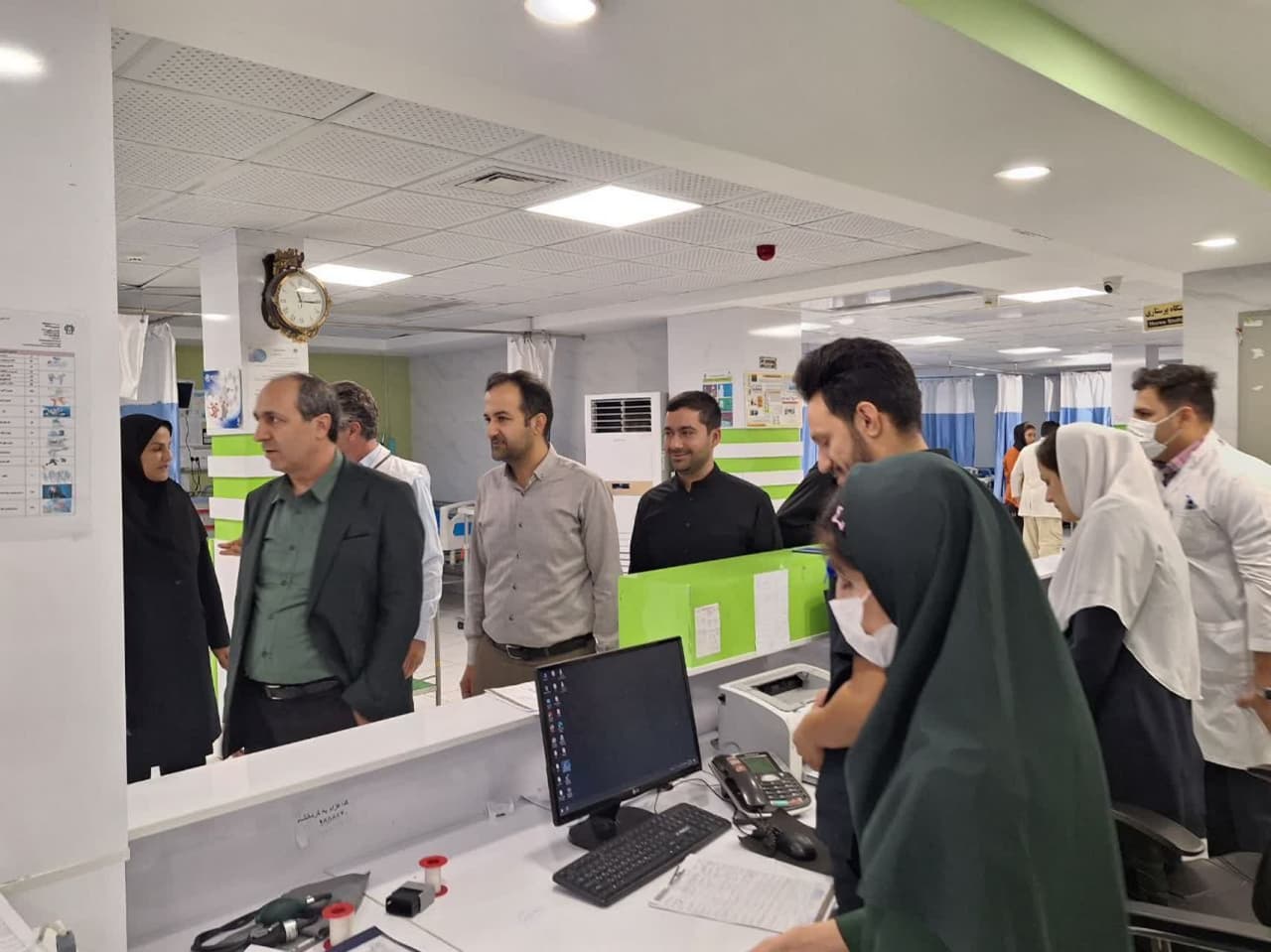 بازدید معاون درمان از خسروی 6