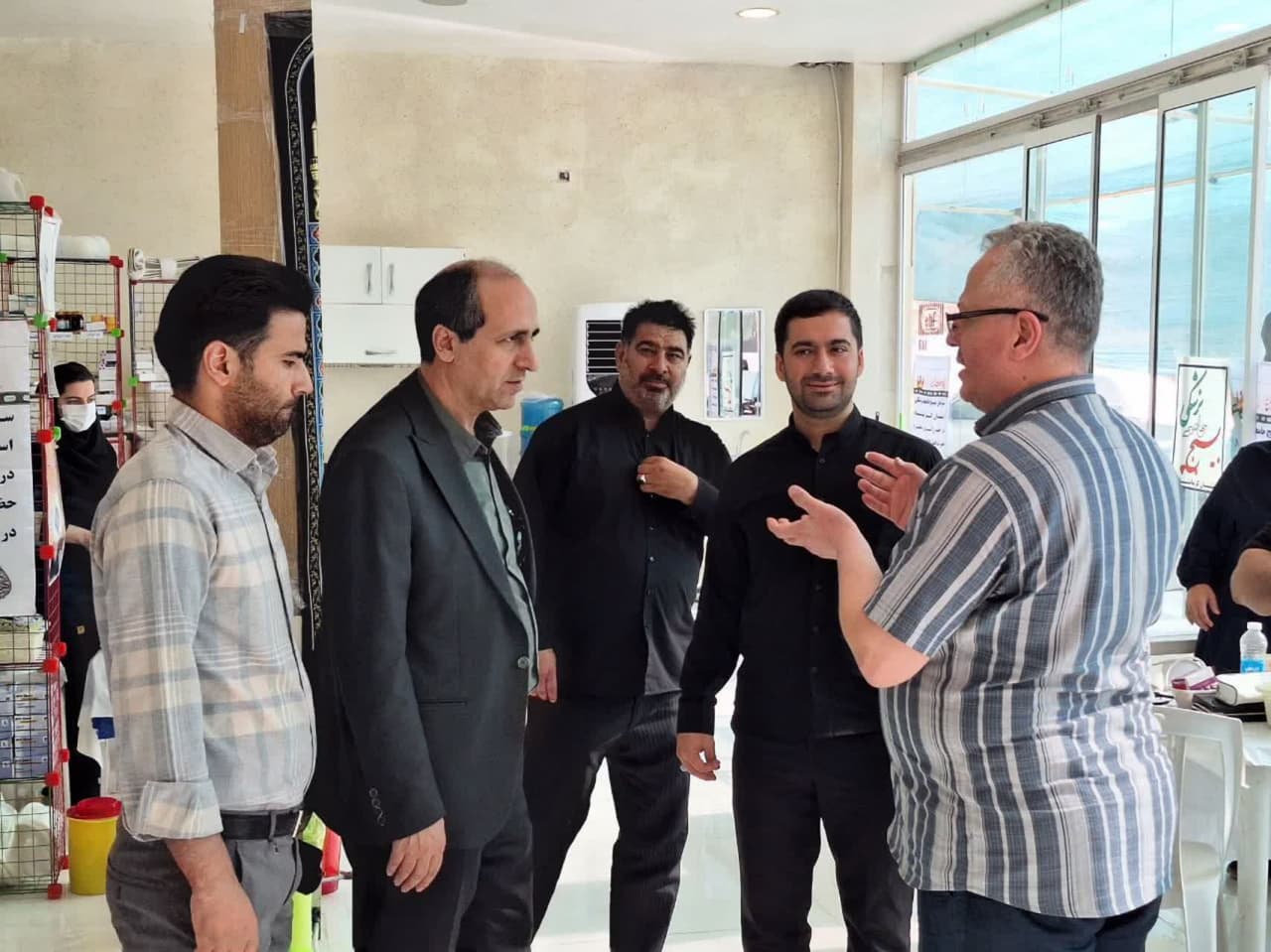 بازدید معاون درمان از خسروی 7