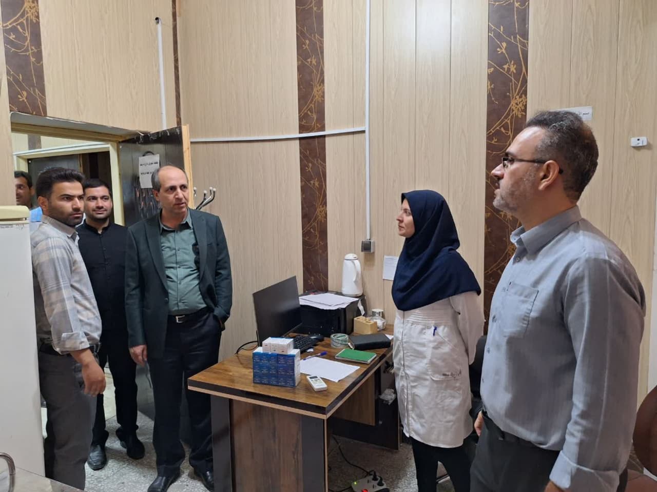 بازدید معاون درمان از خسروی 9