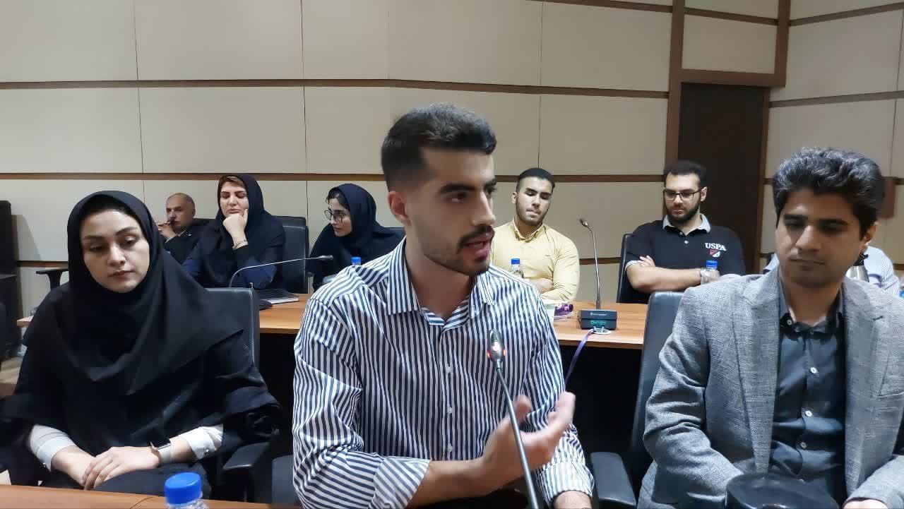 نشست رییس دانشگاه , دانشجویان ,افتخار آفرین, شانزدهمین المپیاد ,دانشجویان علوم پزشکی کشور 3