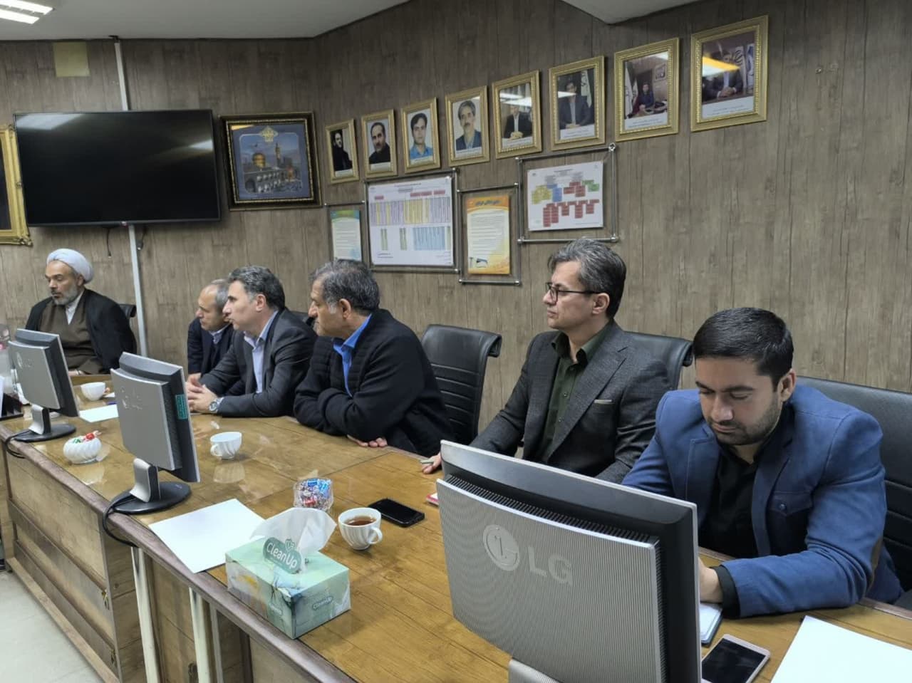 نشست دکتر سروش در بیمارستان امام رضا(ع) 1