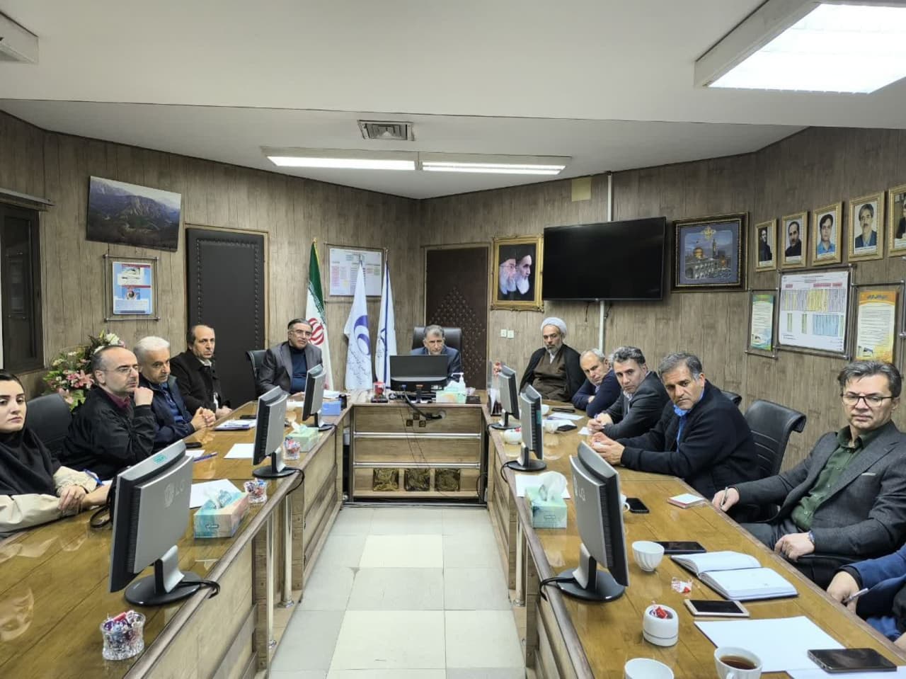 نشست دکتر سروش در بیمارستان امام رضا(ع) 5