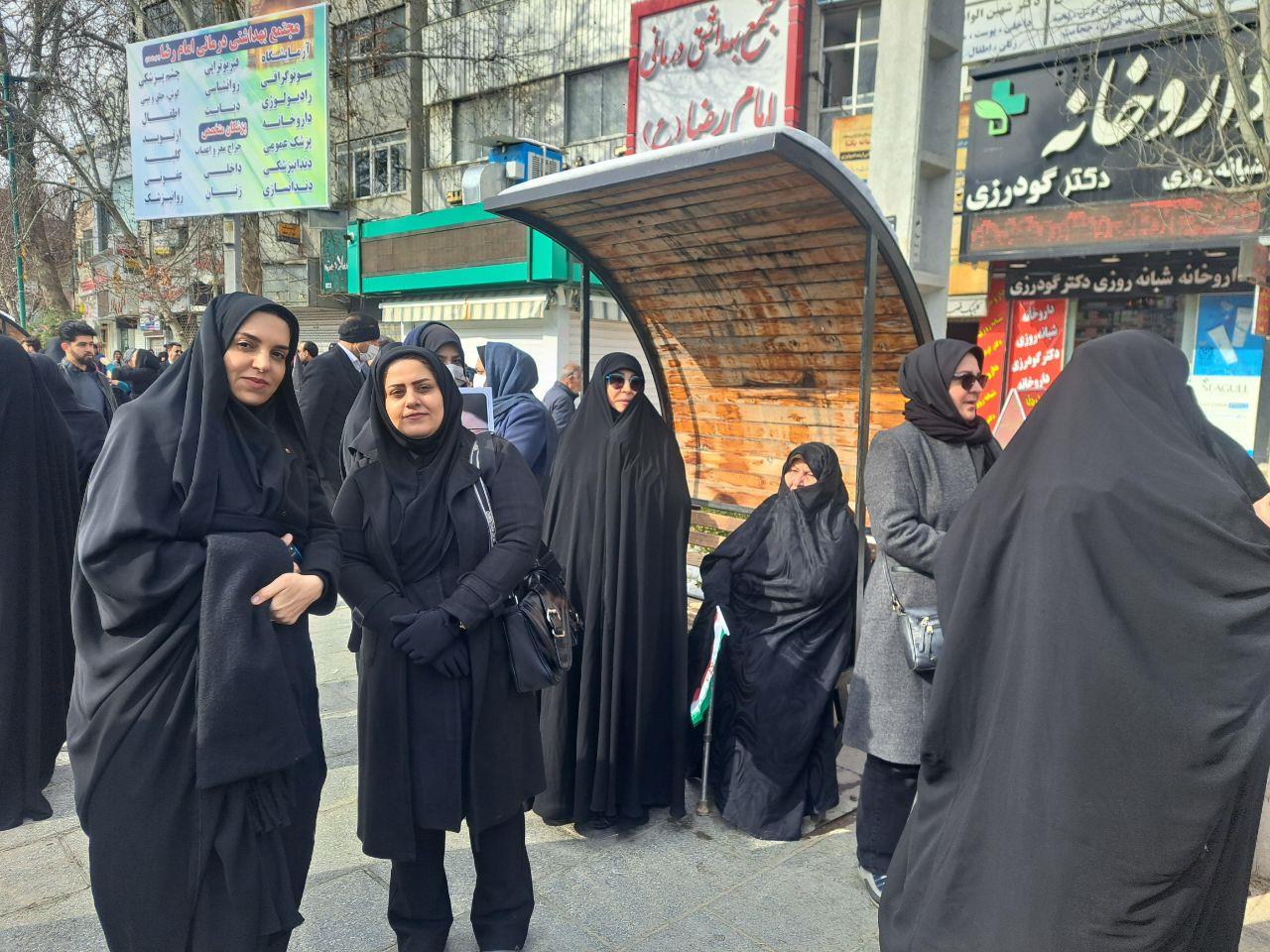 حضور در راهپیمایی