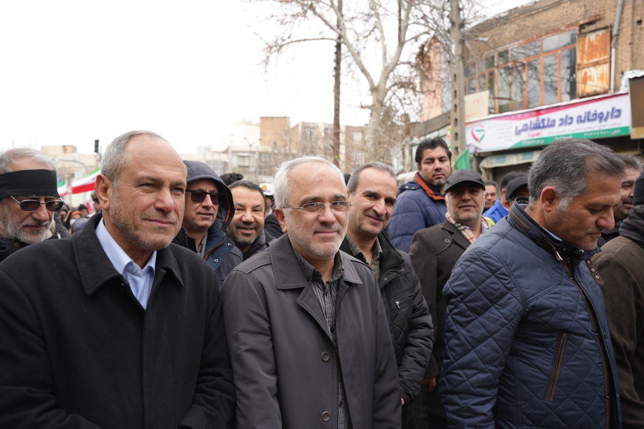 حضور در راهپیمایی