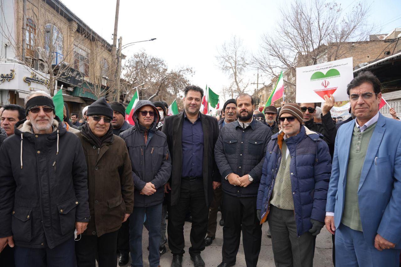 حضور در راهپیمایی