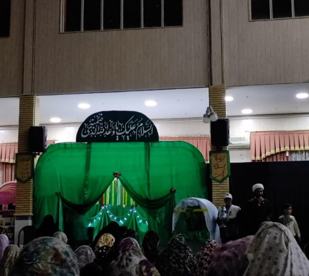 آیین اعتکاف شعبانیه بانوان در دانشگاه علوم پزشکی کرمانشاه  1