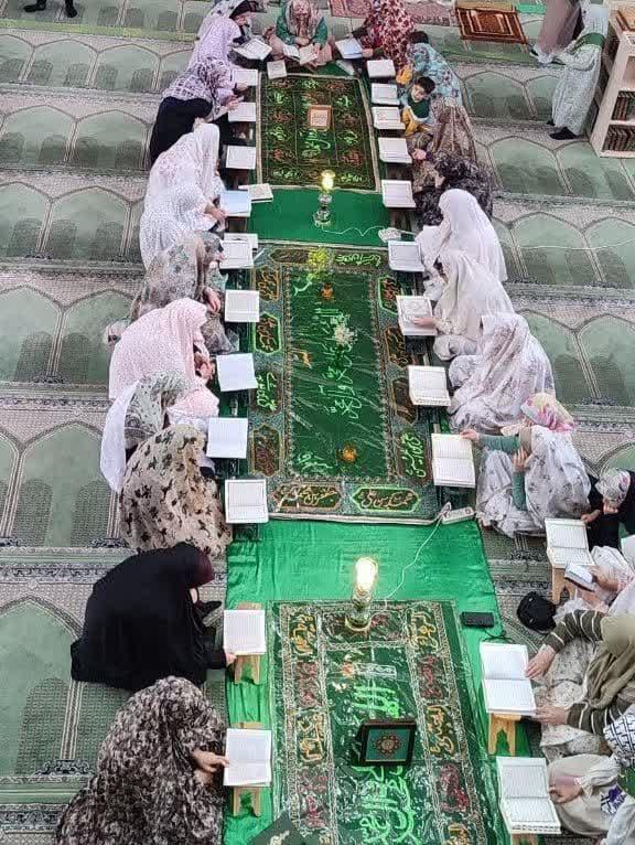 آیین اعتکاف شعبانیه بانوان در دانشگاه علوم پزشکی کرمانشاه  8