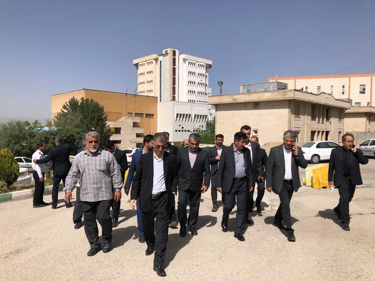 بازدید معاون درمان  وزارتخانه