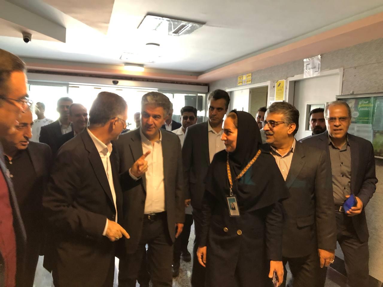 بازدید معاون درمان وزارت