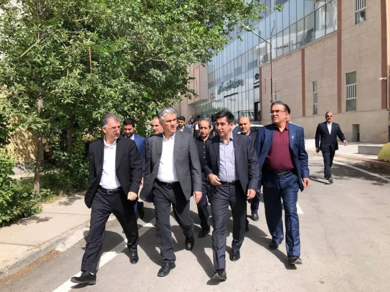 بازدید معاون درمان وزارتخانه