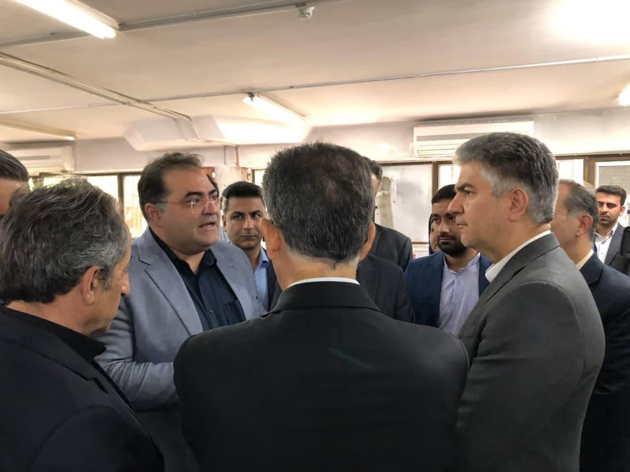 بازدید معاون درمان وزارتخانه