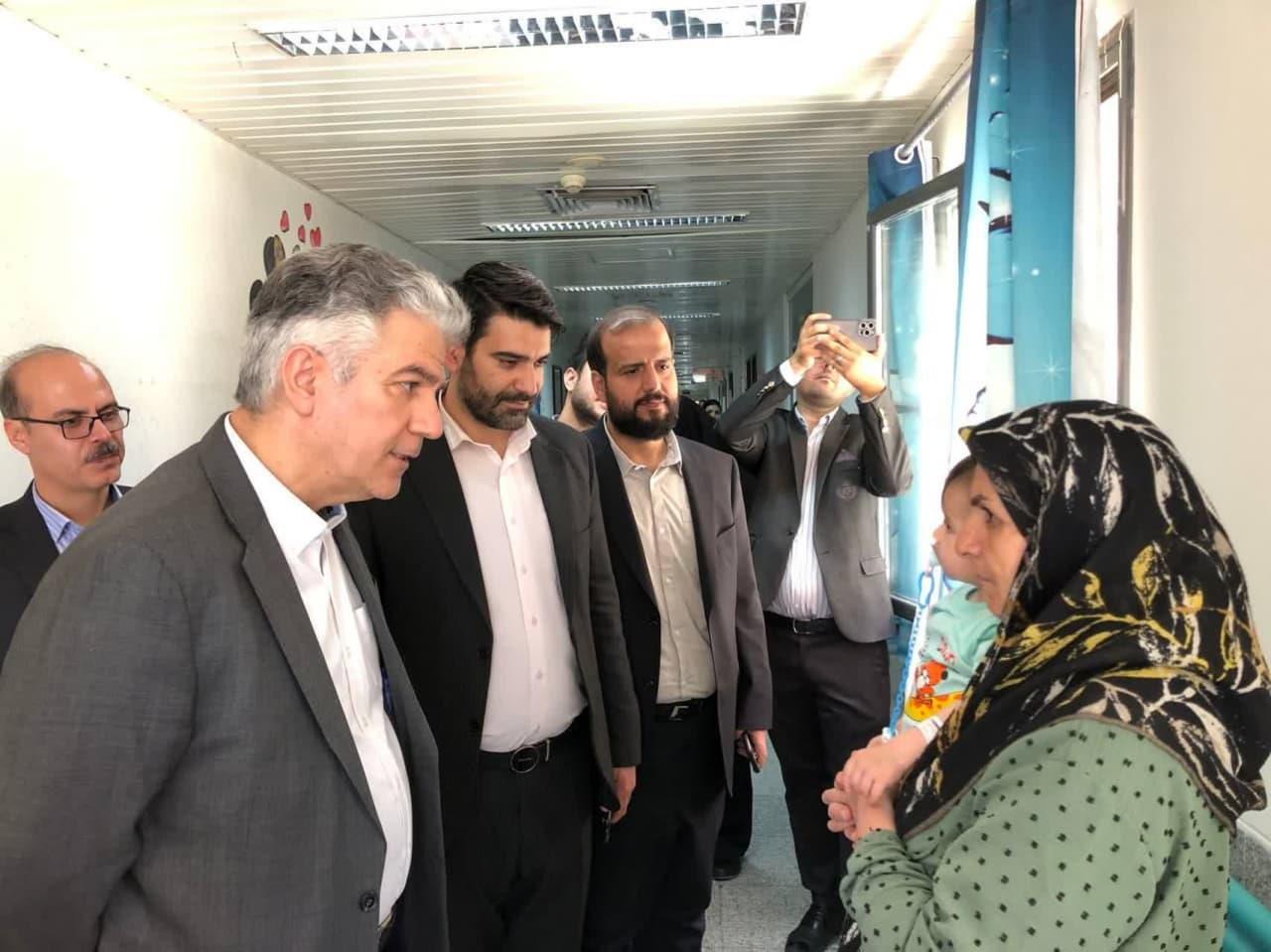 بازدید معاون درمان وزارتخانه در سنقر