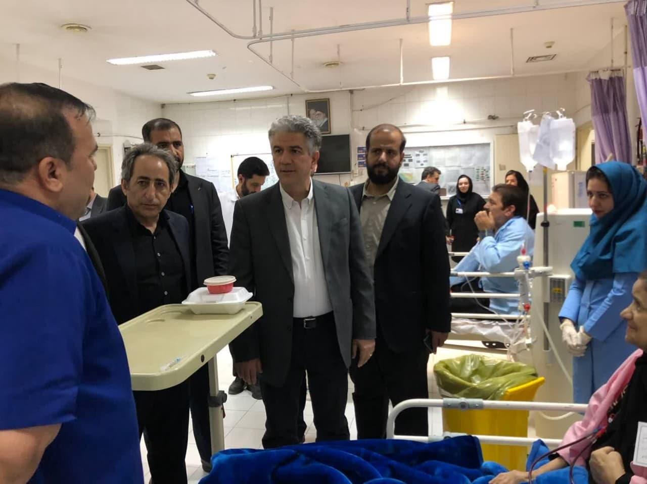 بازدید معاون درمان وزارتخانه در سنقر