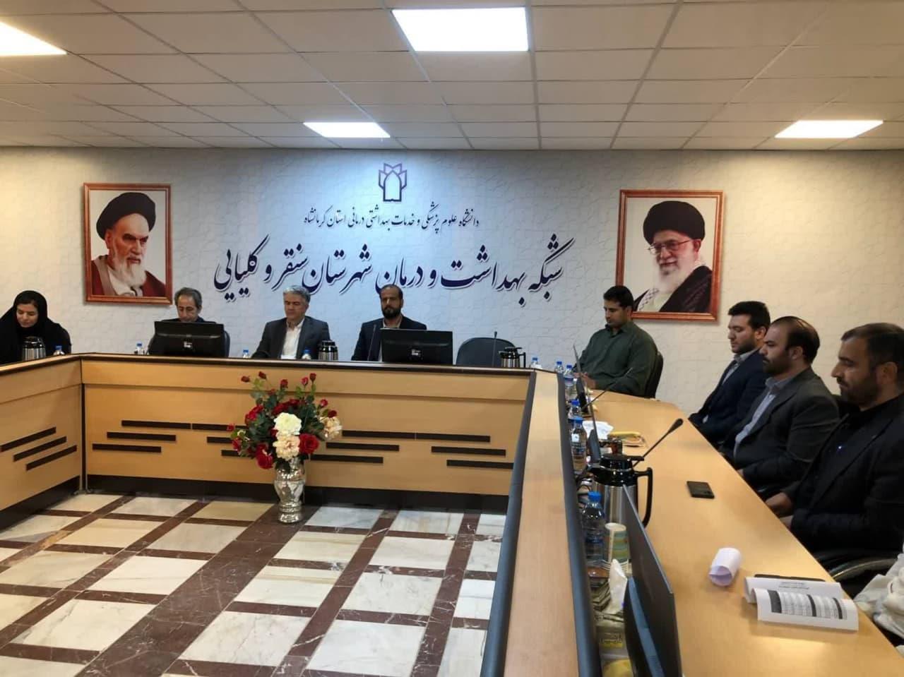 بازدید معاون درمان وزارتخانه در سنقر