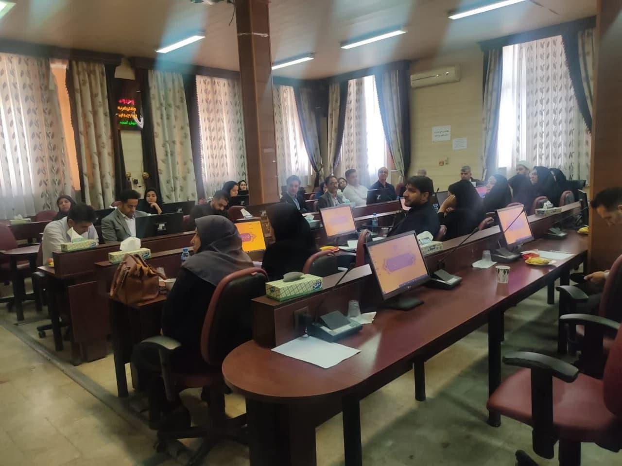 دکتر بیگلری در جلسه