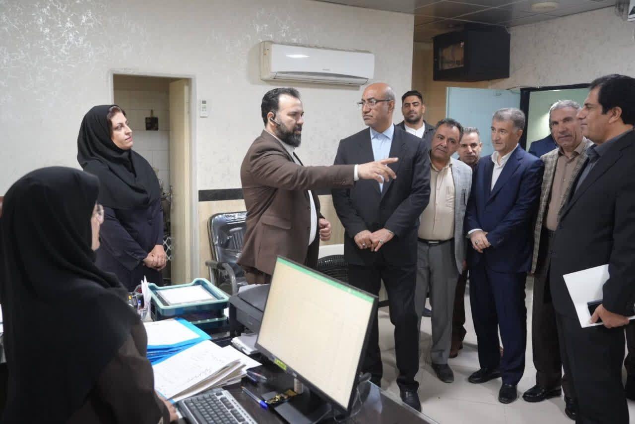 بازدید مشترک استاندار و رئیس دانشگاه از اداره کل پزشکی قانونی استان