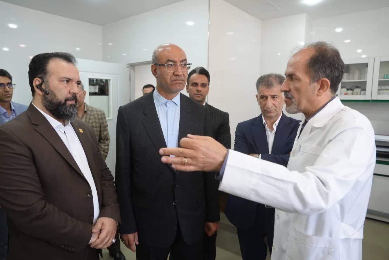 بازدید مشترک استاندار و رئیس دانشگاه از اداره کل پزشکی قانونی استان