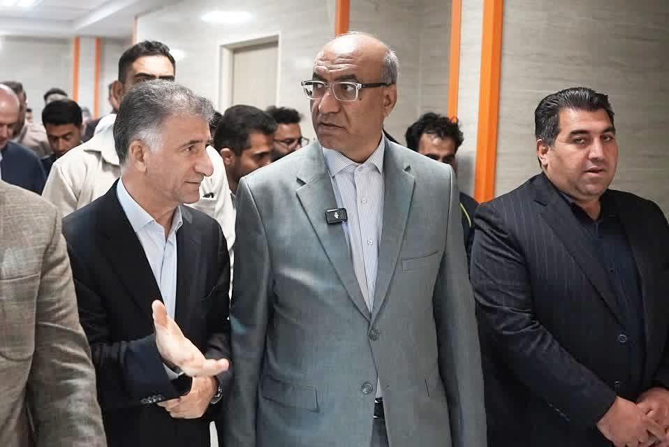 بازدید استاندار کرمانشاه و نماینده اورامانات از بیمارستان شهدای سلامت ثلاث باباجانی؛  7