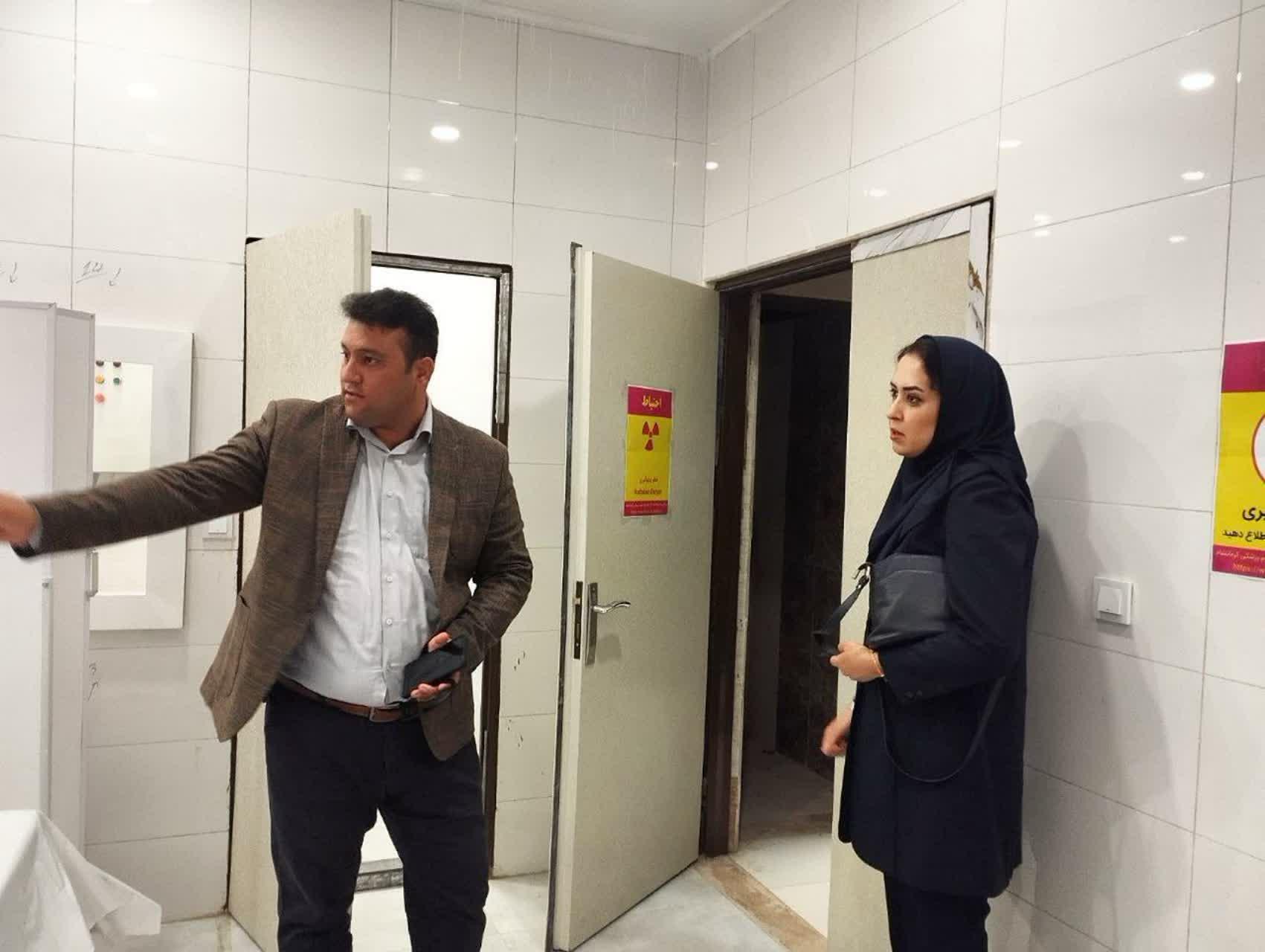 بازدید میدانی معاون توسعه دانشگاه علوم پزشکی کرمانشاه از بیمارستان شهدای سلامت ثلاث باباجانی 3