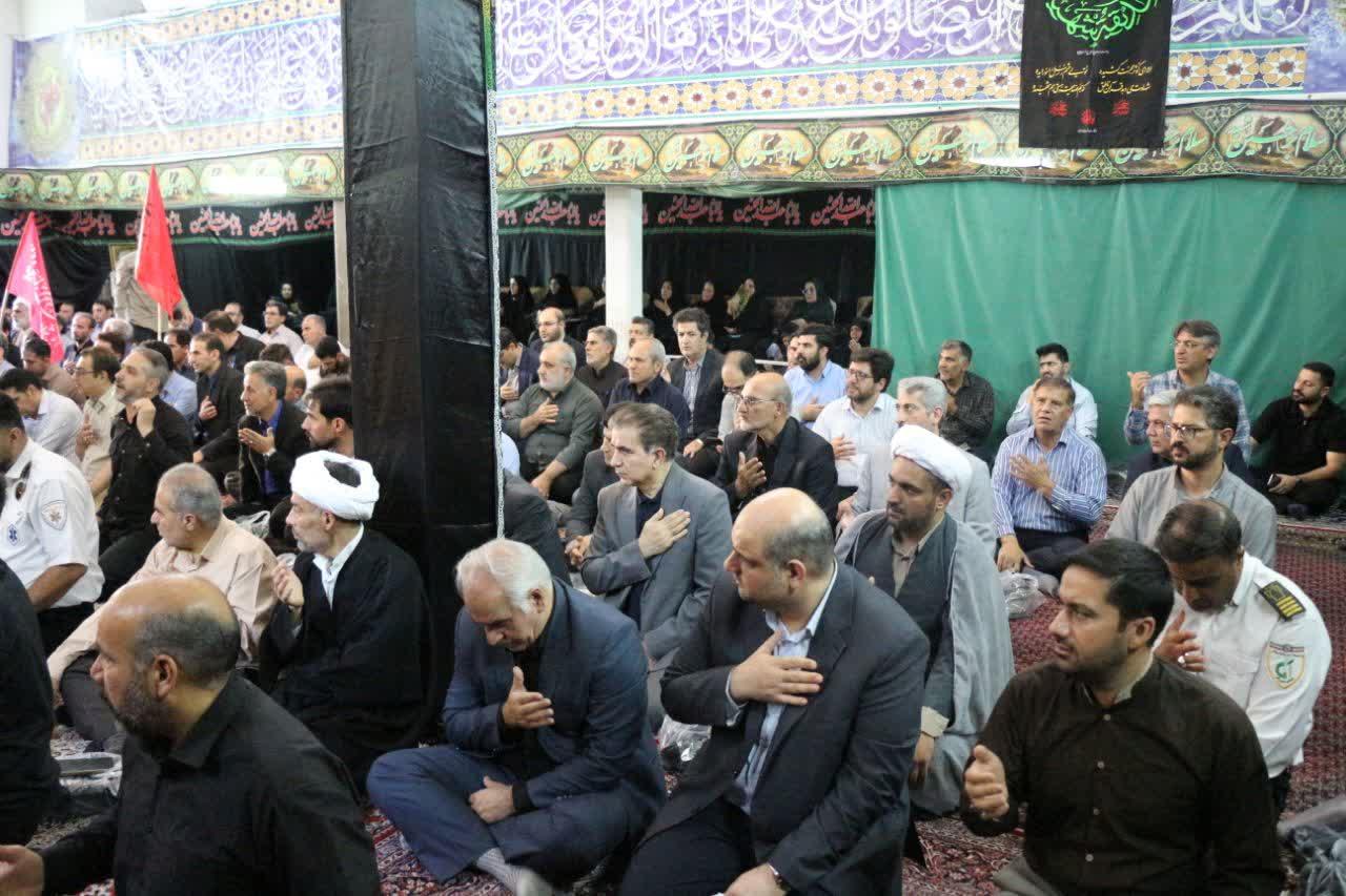 مراسم بزرگداشت و سوگواری رهبر شهید1 2